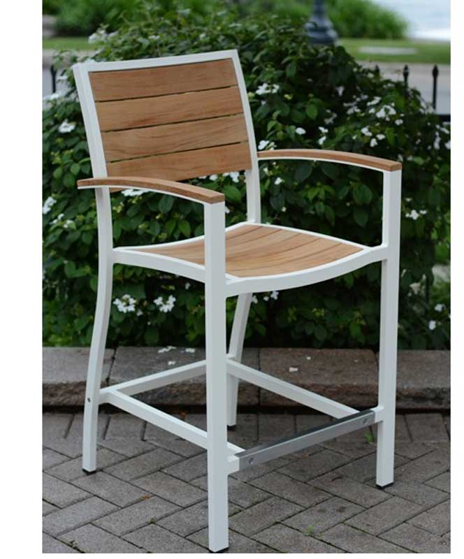 Soho Counter Height Arm Chair By Three Birds Casual - Image 2